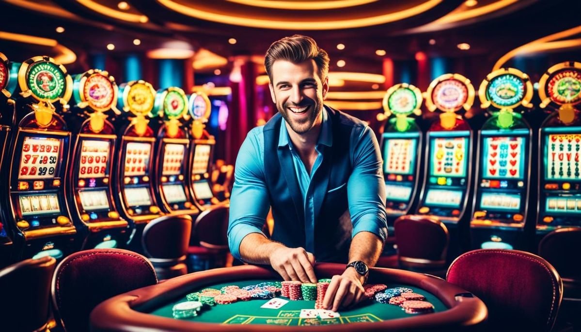 တိုက်ရိုက် Live Casino – Real dealer ဖြင့် Baccarat ကစားနေသောဓာတ်ပုံ